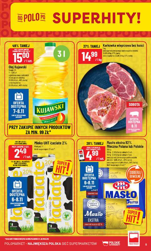 POLOmarket - gazetka promocyjna Gazetka od środy 05.11 do poniedziałku 10.11 - strona 5