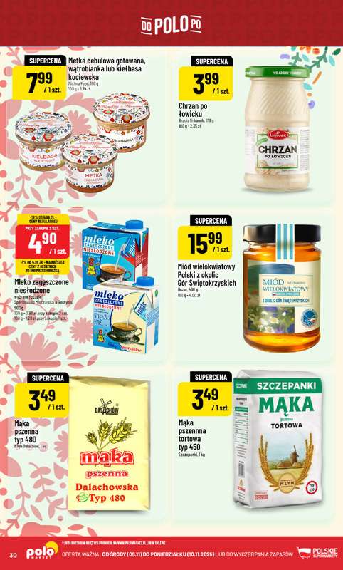 POLOmarket - gazetka promocyjna Gazetka od środy 05.11 do poniedziałku 10.11 - strona 30