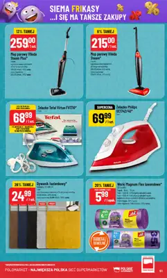 POLOmarket - gazetka promocyjna Gazetka od środy 05.11 do poniedziałku 10.11 - strona 61