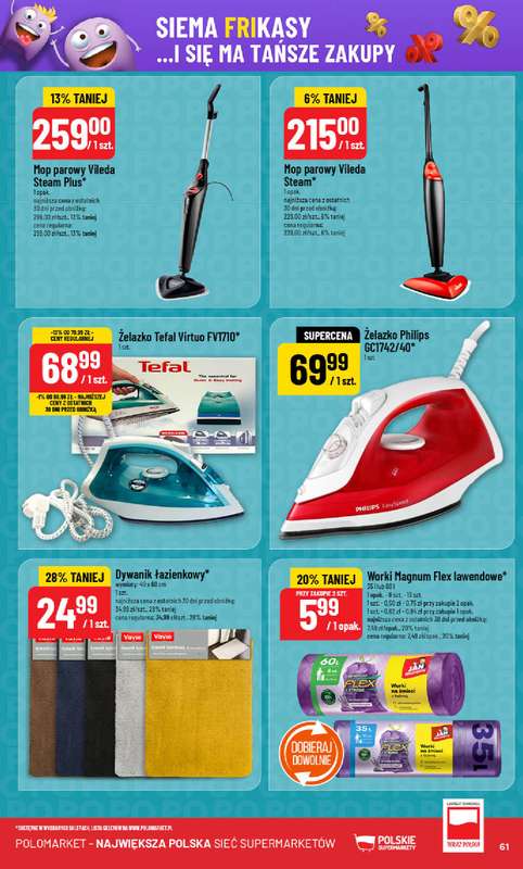 POLOmarket - gazetka promocyjna Gazetka od środy 05.11 do poniedziałku 10.11 - strona 61