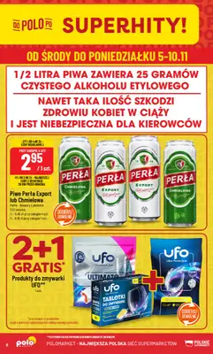 POLOmarket - gazetka promocyjna Gazetka od środy 05.11 do poniedziałku 10.11 - strona 8