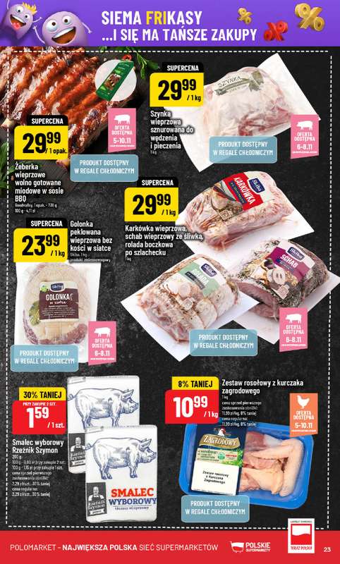 POLOmarket - gazetka promocyjna Gazetka od środy 05.11 do poniedziałku 10.11 - strona 23