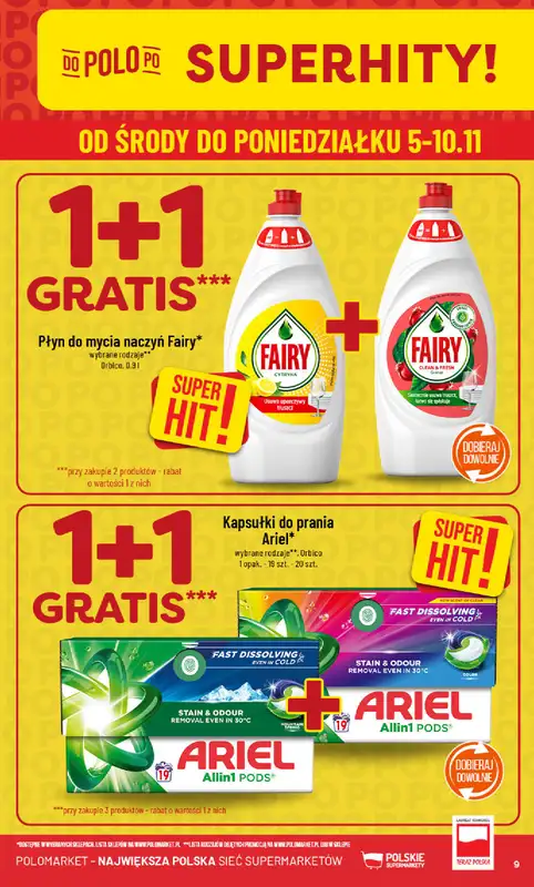 POLOmarket - gazetka promocyjna Gazetka od środy 05.11 do poniedziałku 10.11 - strona 9