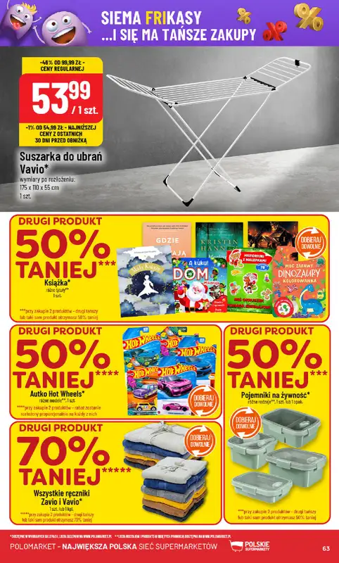 POLOmarket - gazetka promocyjna Gazetka od środy 05.11 do poniedziałku 10.11 - strona 63