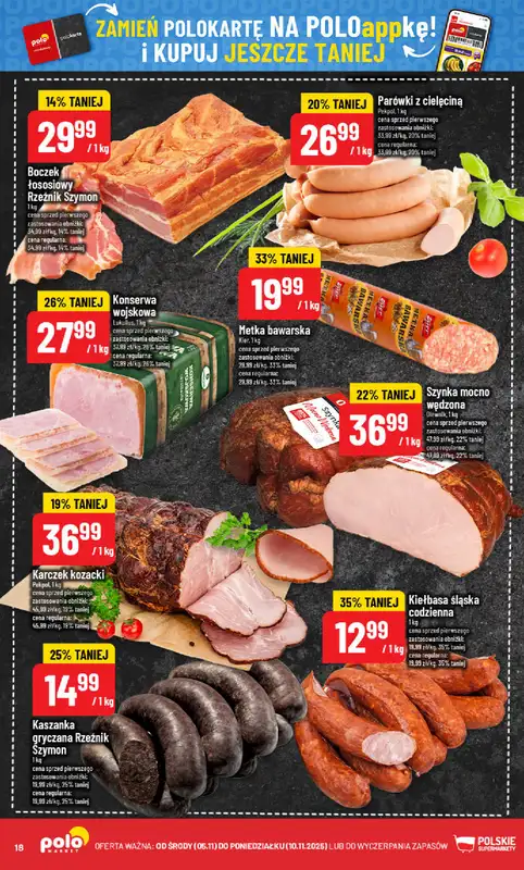 POLOmarket - gazetka promocyjna Gazetka od środy 05.11 do poniedziałku 10.11 - strona 18