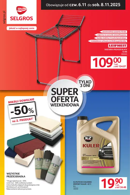 Selgros - gazetka promocyjna Oferta weekendowa  