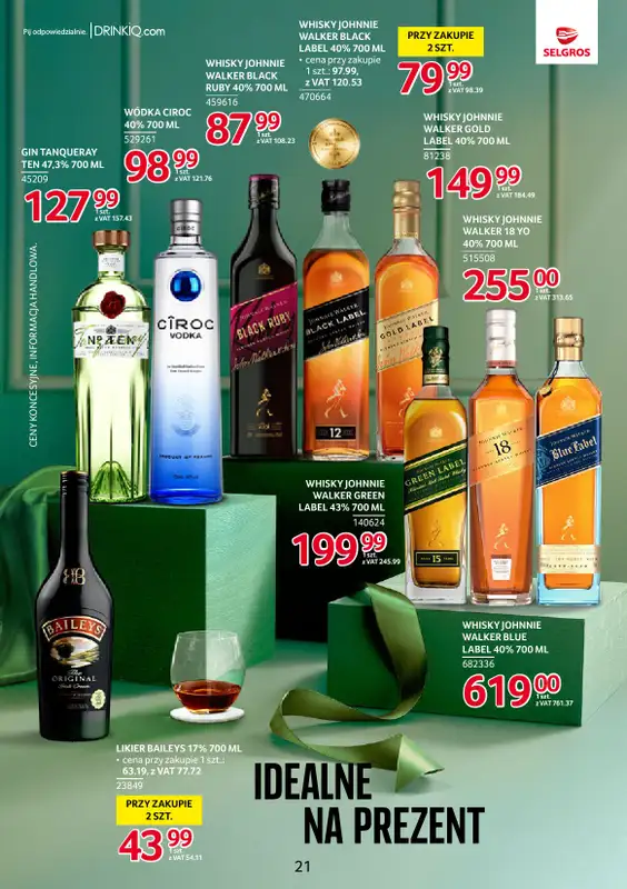 Selgros - gazetka promocyjna Katalog Markowe Produkty od czwartku 06.11 do środy 19.11 - strona 21