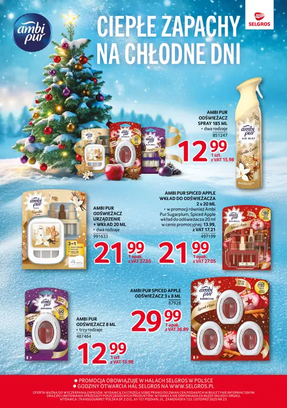 Selgros - gazetka promocyjna Katalog Markowe Produkty od czwartku 06.11 do środy 19.11 - strona 25