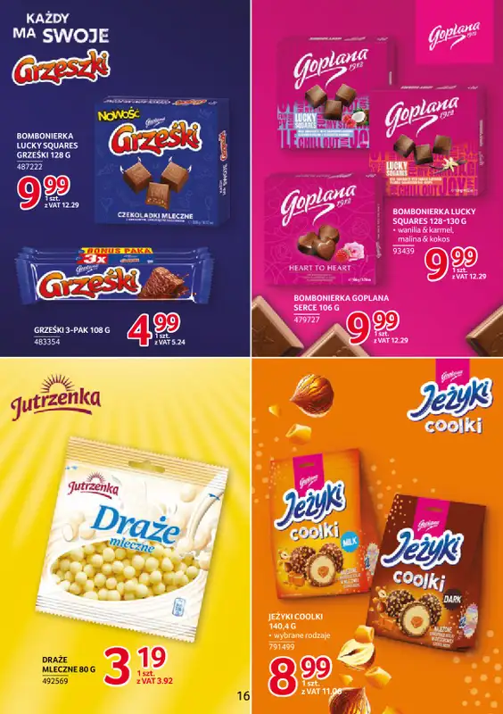 Selgros - gazetka promocyjna Katalog Markowe Produkty od czwartku 06.11 do środy 19.11 - strona 16