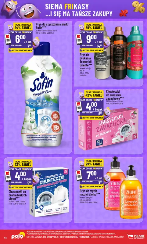 POLOmarket - gazetka promocyjna Frikasowy Katalog od środy 05.11 do poniedziałku 10.11 - strona 14