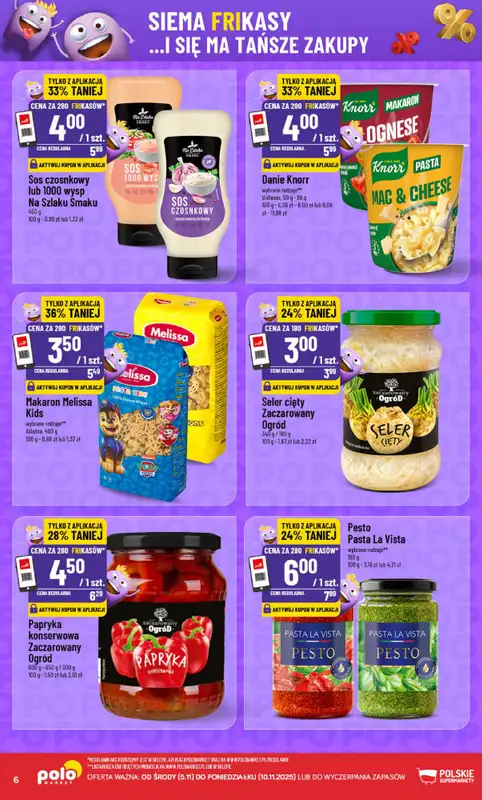 POLOmarket - gazetka promocyjna Frikasowy Katalog od środy 05.11 do poniedziałku 10.11 - strona 6
