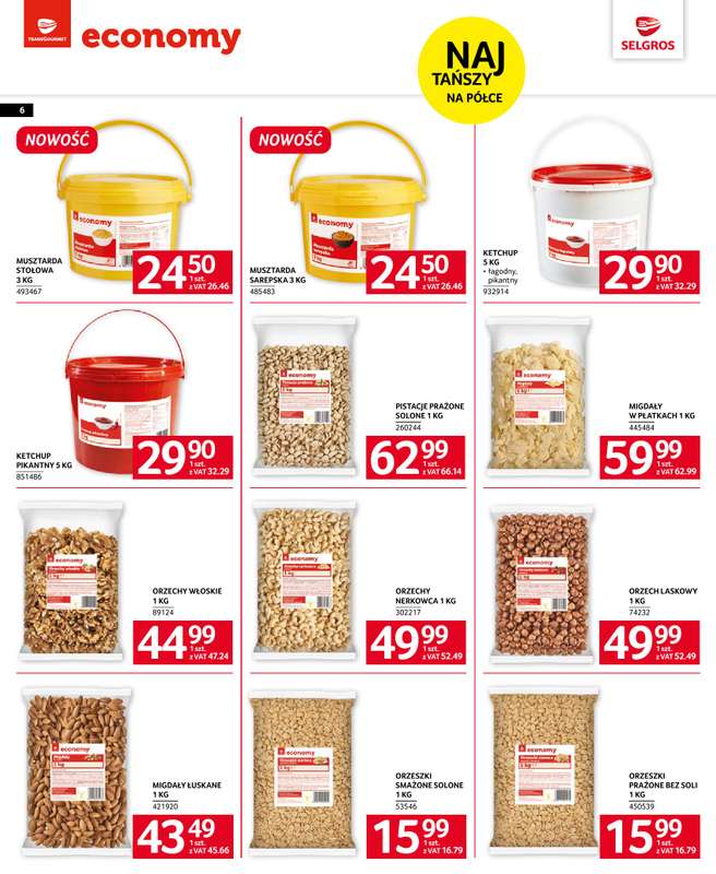 Selgros - gazetka promocyjna Katalog Marki Własne od czwartku 06.11 do środy 19.11 - strona 6