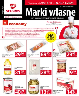 Selgros - gazetka promocyjna Katalog Marki Własne od czwartku 06.11 do środy 19.11