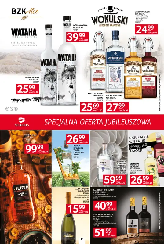 Selgros - gazetka promocyjna Specjalna Oferta Jubileuszowa od czwartku 06.11 do środy 19.11 - strona 11
