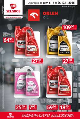 Selgros - gazetka promocyjna Specjalna Oferta Jubileuszowa od czwartku 06.11 do środy 19.11