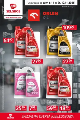 Selgros - gazetka promocyjna Specjalna Oferta Jubileuszowa od czwartku 06.11 do środy 19.11