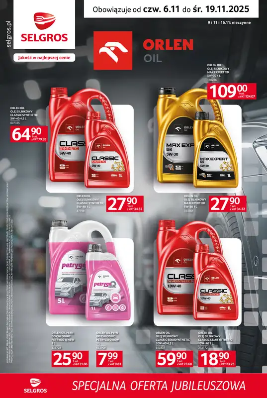 Selgros - gazetka promocyjna Specjalna Oferta Jubileuszowa  