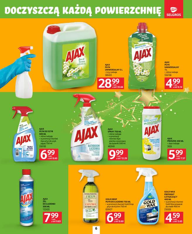 Selgros - gazetka promocyjna Katalog Sprzątanie od czwartku 06.11 do środy 19.11 - strona 6