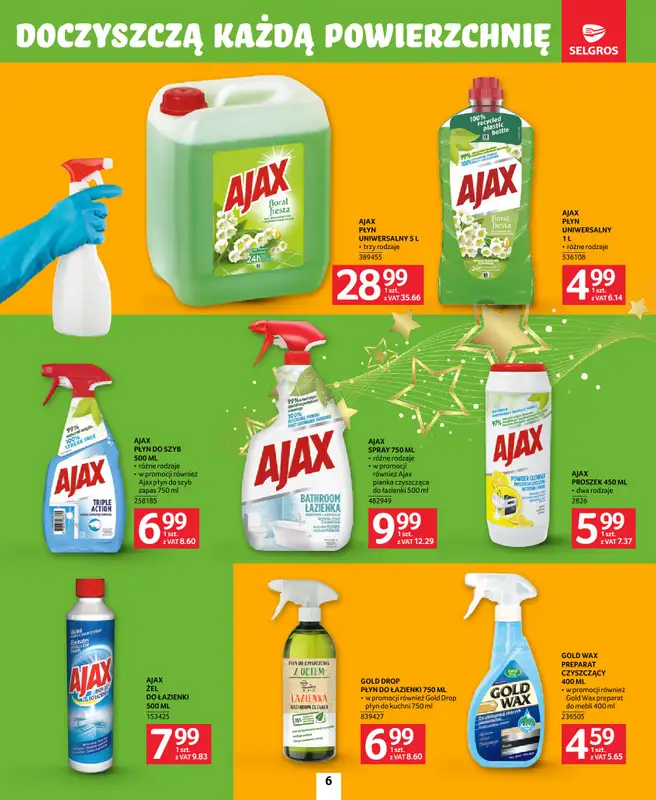 Selgros - gazetka promocyjna Katalog Sprzątanie od czwartku 06.11 do środy 19.11 - strona 6