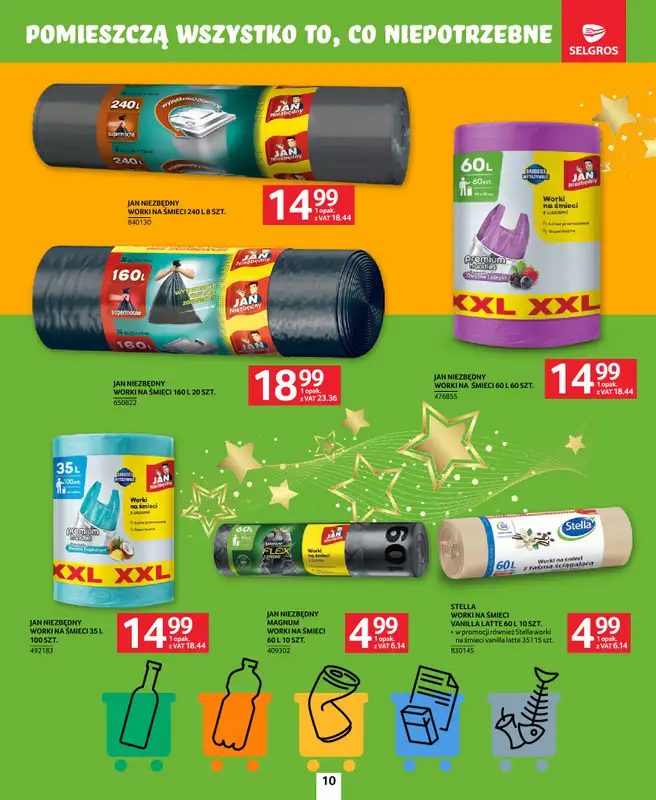 Selgros - gazetka promocyjna Katalog Sprzątanie od czwartku 06.11 do środy 19.11 - strona 10