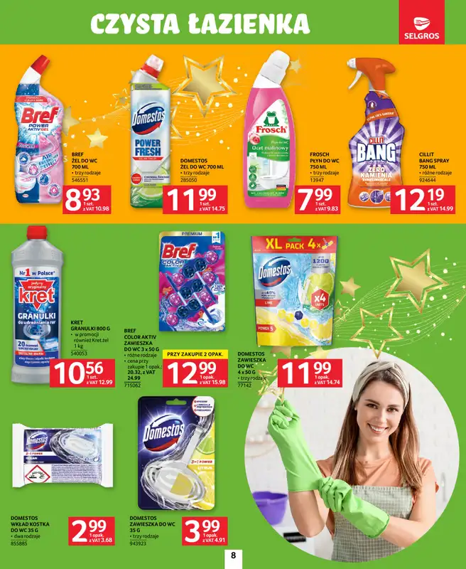 Selgros - gazetka promocyjna Katalog Sprzątanie od czwartku 06.11 do środy 19.11 - strona 8