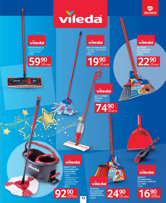 Selgros - gazetka promocyjna Katalog Sprzątanie od czwartku 06.11 do środy 19.11 - strona 13