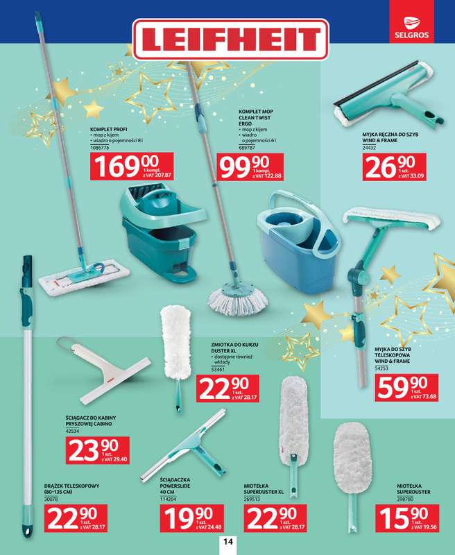 Selgros - gazetka promocyjna Katalog Sprzątanie od czwartku 06.11 do środy 19.11 - strona 14