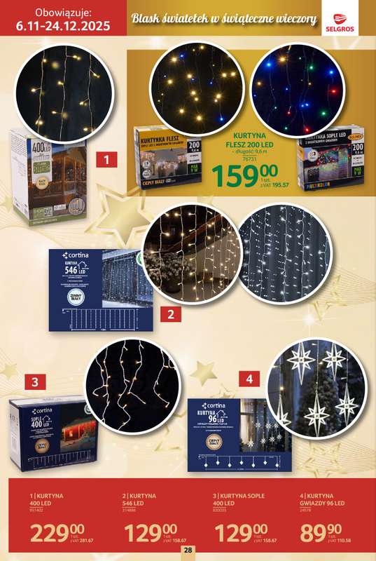 Selgros - gazetka promocyjna Katalog Boże Narodzenie od czwartku 06.11 do środy 19.11 - strona 28