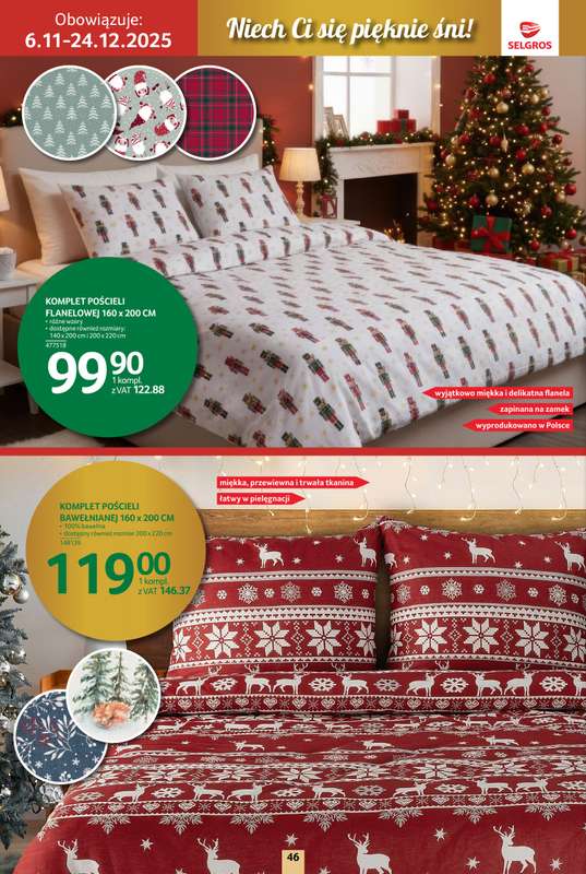 Selgros - gazetka promocyjna Katalog Boże Narodzenie od czwartku 06.11 do środy 19.11 - strona 46