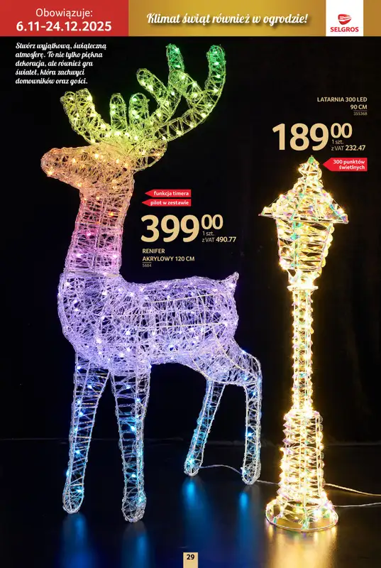Selgros - gazetka promocyjna Katalog Boże Narodzenie od czwartku 06.11 do środy 19.11 - strona 29