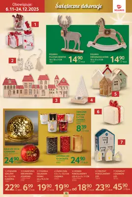 Selgros - gazetka promocyjna Katalog Boże Narodzenie od czwartku 06.11 do środy 19.11 - strona 15
