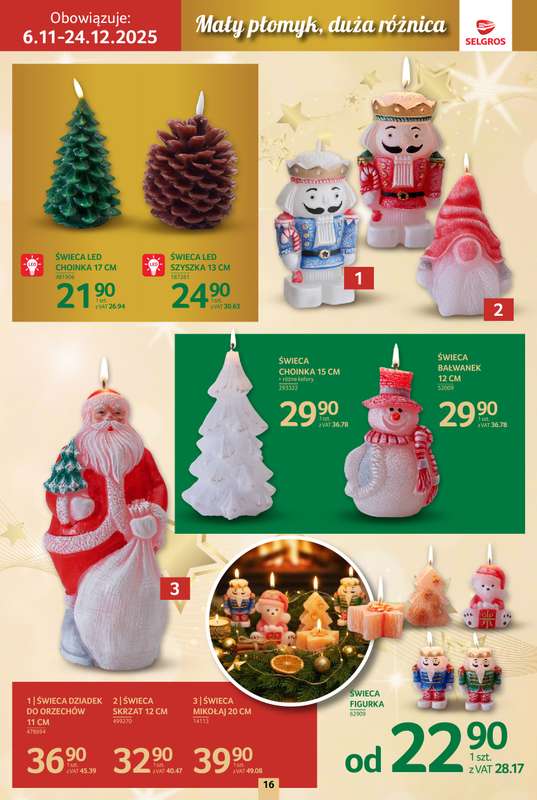 Selgros - gazetka promocyjna Katalog Boże Narodzenie od czwartku 06.11 do środy 19.11 - strona 16