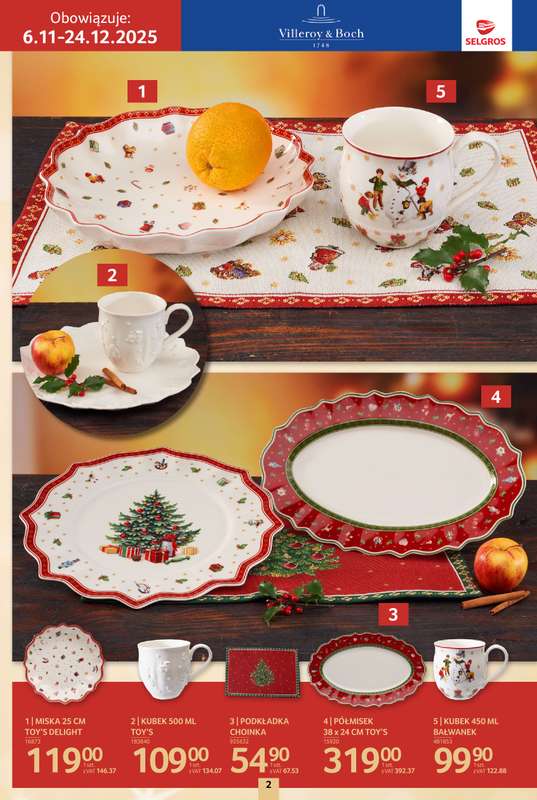 Selgros - gazetka promocyjna Katalog Boże Narodzenie od czwartku 06.11 do środy 19.11 - strona 2