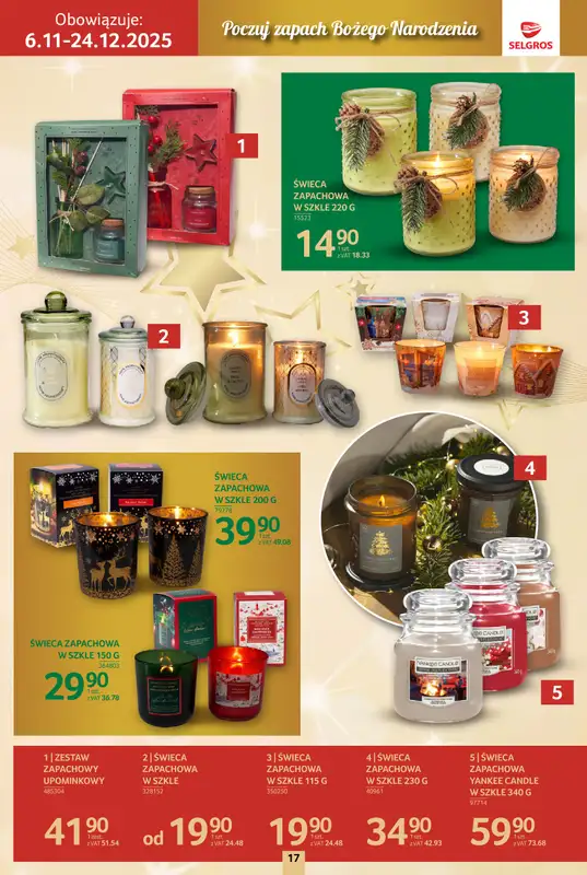 Selgros - gazetka promocyjna Katalog Boże Narodzenie od czwartku 06.11 do środy 19.11 - strona 17