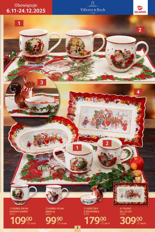Selgros - gazetka promocyjna Katalog Boże Narodzenie od czwartku 06.11 do środy 19.11 - strona 3