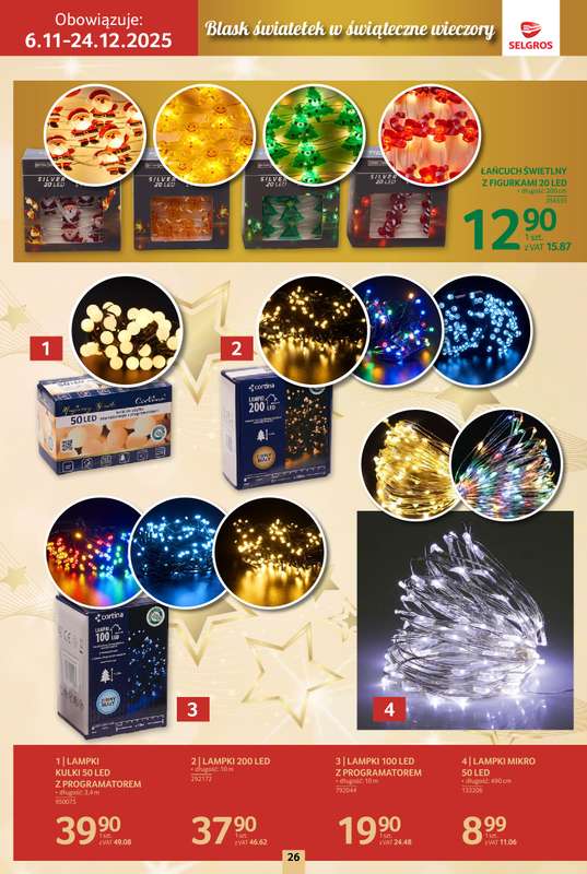 Selgros - gazetka promocyjna Katalog Boże Narodzenie od czwartku 06.11 do środy 19.11 - strona 26