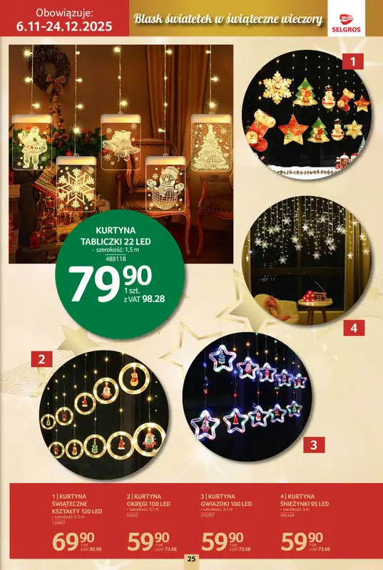 Selgros - gazetka promocyjna Katalog Boże Narodzenie od czwartku 06.11 do środy 19.11 - strona 25
