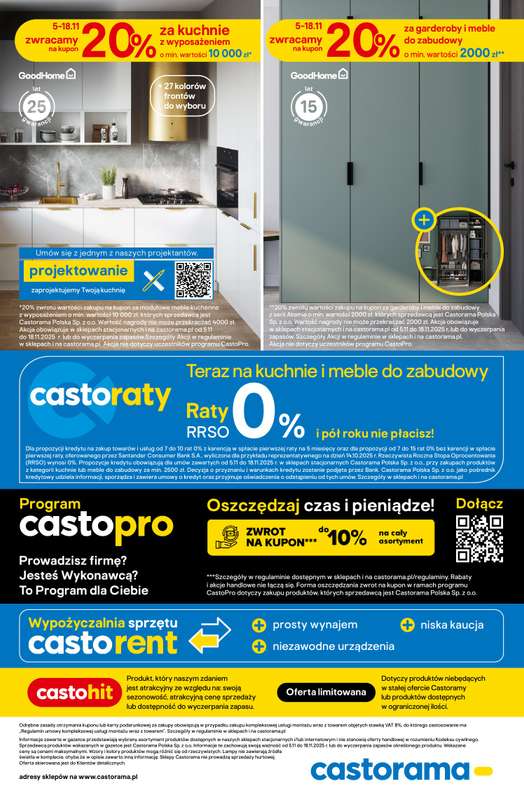 Castorama - gazetka promocyjna CASTO DAYS, setki produktów w świetnych cenach od środy 05.11 do wtorku 18.11 - strona 16