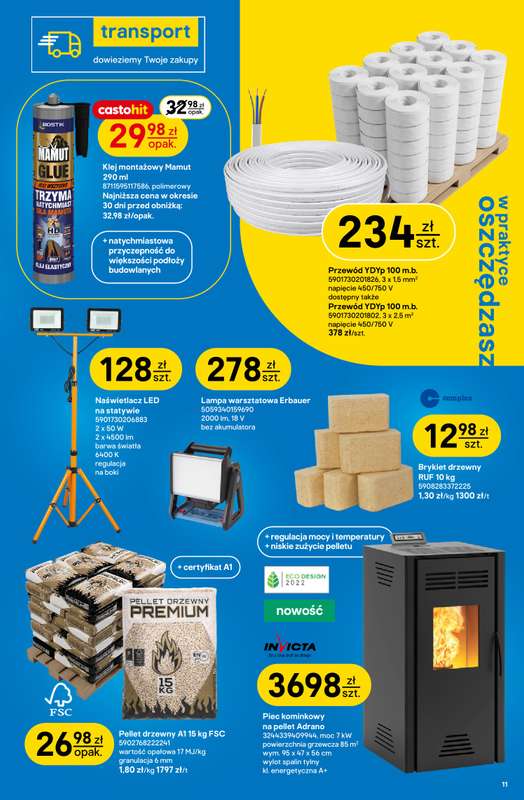 Castorama - gazetka promocyjna CASTO DAYS, setki produktów w świetnych cenach od środy 05.11 do wtorku 18.11 - strona 11