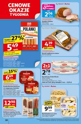Auchan - gazetka promocyjna Gazetka Pewność niskich cen Hipermarket Auchan od czwartku 06.11 do środy 12.11 - strona 18