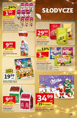 Auchan - gazetka promocyjna Gazetka Pewność niskich cen Hipermarket Auchan od czwartku 06.11 do środy 12.11 - strona 13