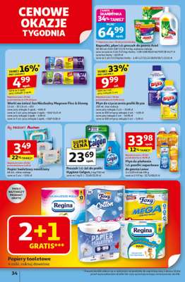 Auchan - gazetka promocyjna Gazetka Pewność niskich cen Hipermarket Auchan od czwartku 06.11 do środy 12.11 - strona 34