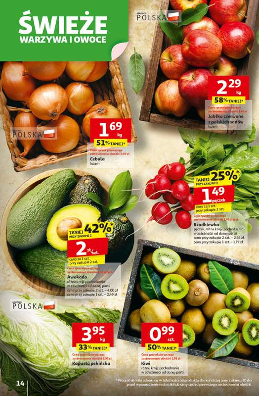 Auchan - gazetka promocyjna Gazetka Pewność niskich cen Hipermarket Auchan od czwartku 06.11 do środy 12.11 - strona 14