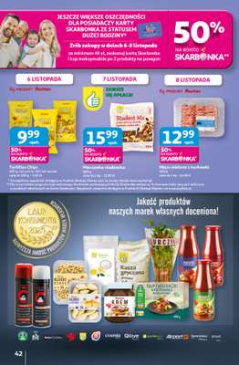 Auchan - gazetka promocyjna Gazetka Pewność niskich cen Hipermarket Auchan od czwartku 06.11 do środy 12.11 - strona 42