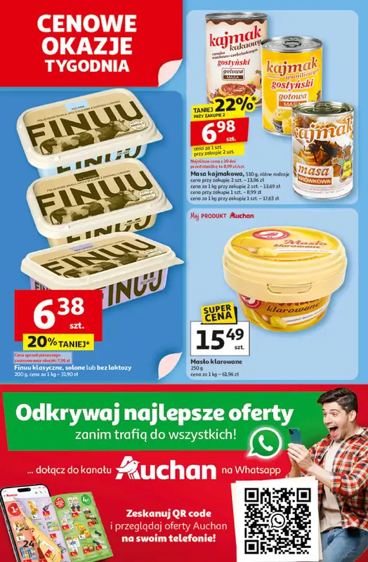 Auchan - gazetka promocyjna Gazetka Pewność niskich cen Hipermarket Auchan od czwartku 06.11 do środy 12.11 - strona 24