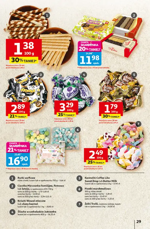 Auchan - gazetka promocyjna Gazetka Pewność niskich cen Hipermarket Auchan od czwartku 06.11 do środy 12.11 - strona 29