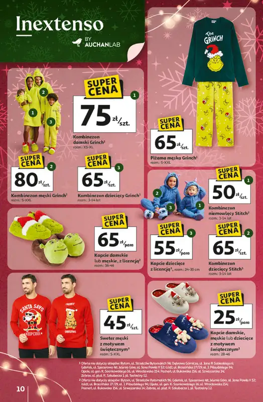 Auchan - gazetka promocyjna Gazetka Pewność niskich cen Hipermarket Auchan od czwartku 06.11 do środy 12.11 - strona 10