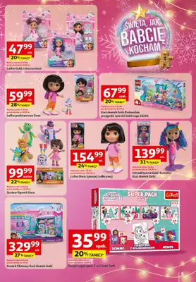 Auchan - gazetka promocyjna Katalog Zabawki Święta jak babcię kocham Hipermarket Auchan od czwartku 06.11 do środy 26.11 - strona 5