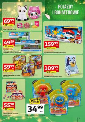 Auchan - gazetka promocyjna Katalog Zabawki Święta jak babcię kocham Hipermarket Auchan  do środy 26.11 - strona 7