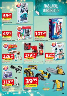 Auchan - gazetka promocyjna Katalog Zabawki Święta jak babcię kocham Hipermarket Auchan od czwartku 06.11 do środy 26.11 - strona 43
